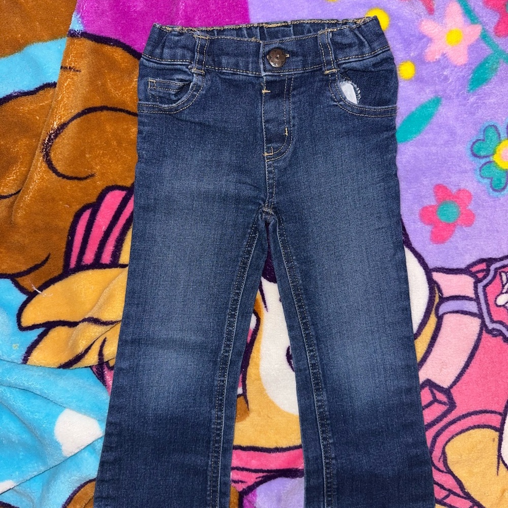 Kids blue jeans